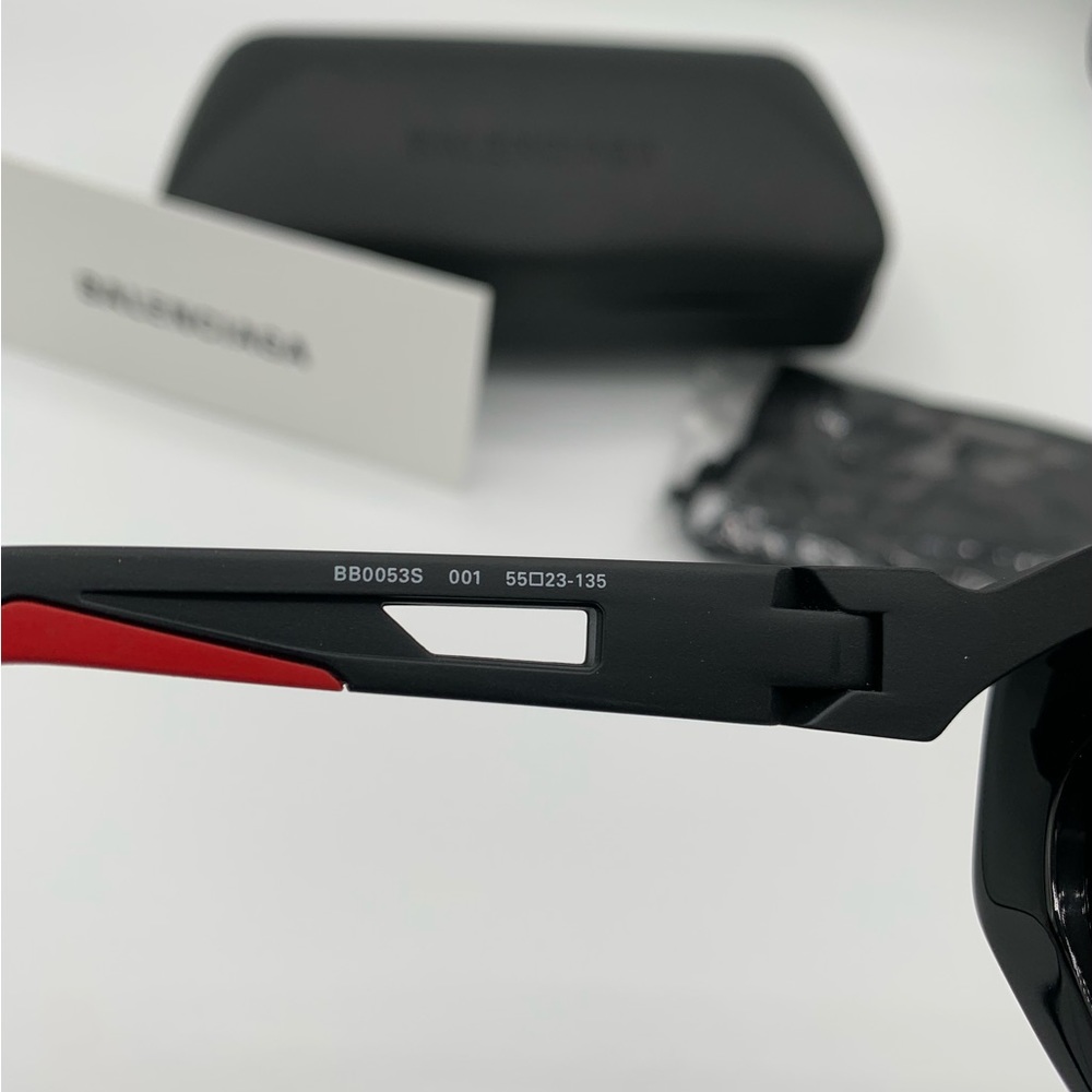 Balenciaga Havana Oval Hybrid Sunglasses (NIB) - Picture 4 of 7